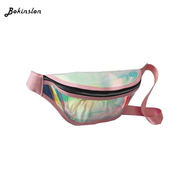 

bokinslon waist bag fashion womens wild sequin messenger bag practical multifunctional chest female