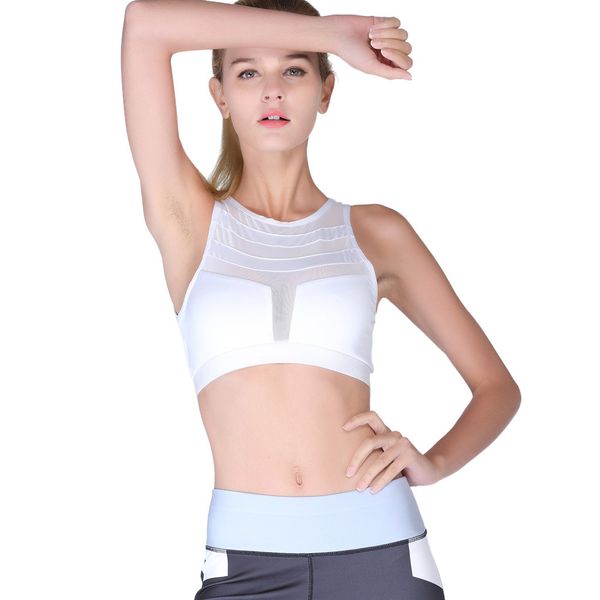 

fashion full cup underwired plus size running seamless sports bra high impact active wear yoga bra fitness workout crop top, White;black