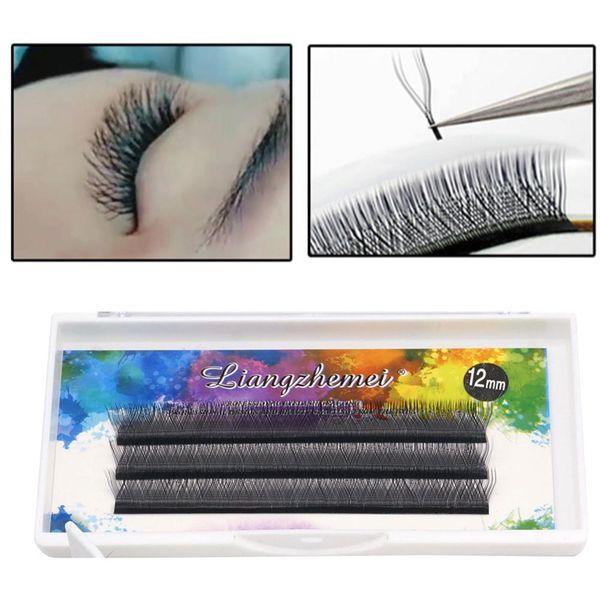 

8/9/10/11/12mm y shape false eyelashes natural thick lash extension makeup tool
