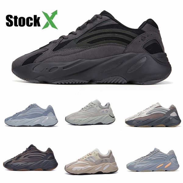 

kanye west hospital blue 700 men women running shoes reflective mens trainers fashion sports sneakers #dsk774