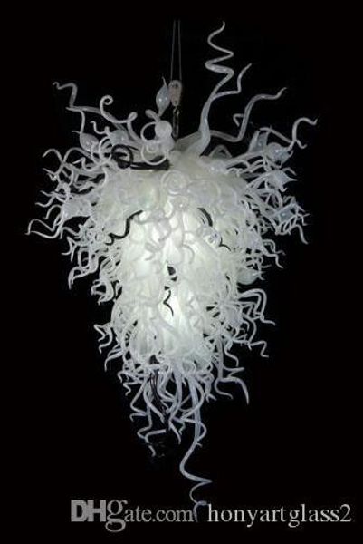 

100% Mouth Blown Borosilicate Modern Chandelier Light Home Wedding Decoration Hand Blown Glass Large Hotel Chandelier