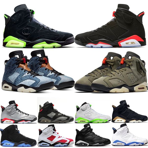 

2020 Top 6s Men Basketball Shoes 6 New Infrared PSG CNY Tinker Oreo Fashion Designer Mens Trainers Sports Sneakers US 7-13 Free Shipping