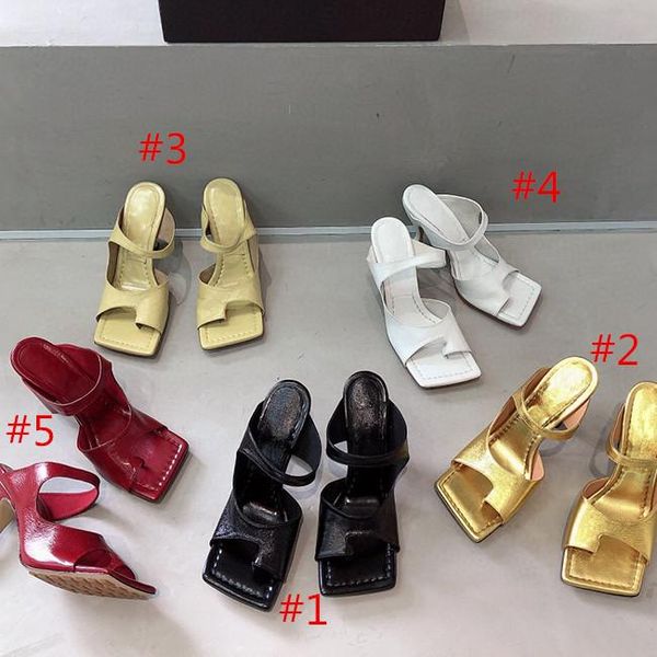 

fashionable and new style luxury women sandal designer sandals ladies fashion party slippers wedding woman high heels size 35, Black