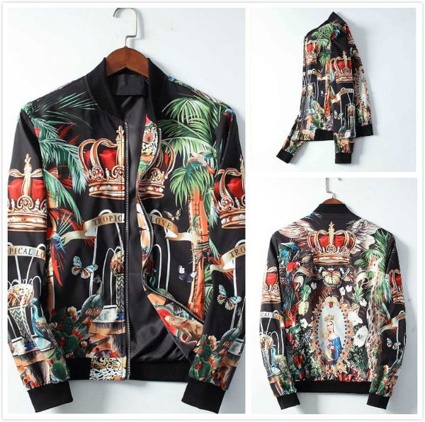 

dg luxury mens jacket mens designer jacket 19fw brand classic print mens new fashion trends winter jacket sale, Black;brown