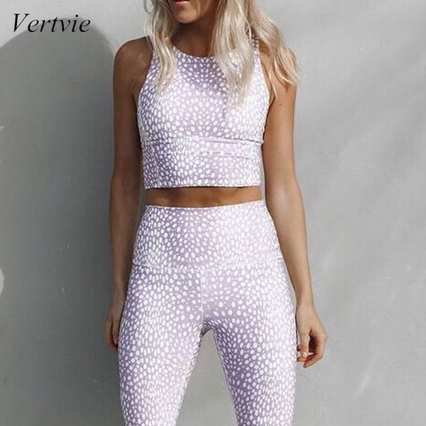 

vertvie 2019 women workout clothes comfortable yoga set dry fit fitness suit female gym clothing sportswear outfit tracksuit, White;red