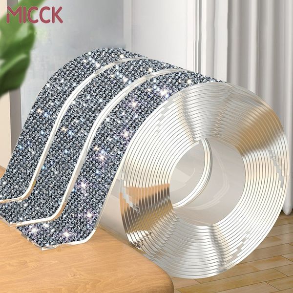 

micck transparent magic tape washable reusable double-sided tape adhesive no trace paste removable glue cleanable household