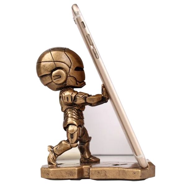 

mobile phone iron avenger man bracket cartoon marvel office deskdoll desk accessories mobile phone bracket