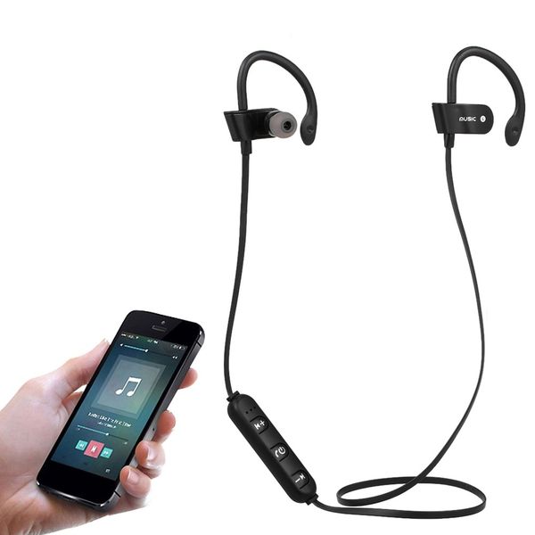

Шейный ремешок Bluetooth наушники Беспроводные наушники с микрофоном стерео Ушной кр