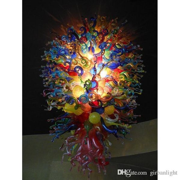 

modern art deco lighting murano glass colorful chandeliers hand blown glass led chandelier lighting