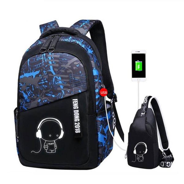 

new school backpack for boys for middle school fashion kids book bags children schoolbag backpack mochila escolar waterproof