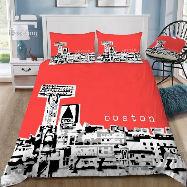

boston fenway 3d bedding set printed duvet cover set  king twin size