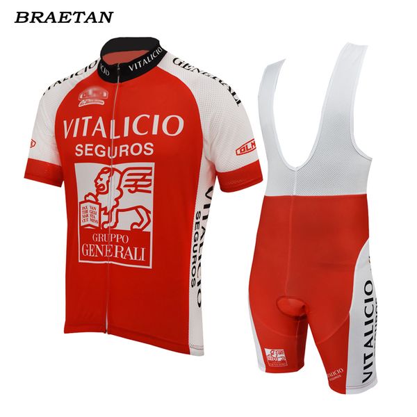 

men classic italia cycling set pro team cycling wear bib pants summer short sleeve clothing 3d gel pad braetan, Black;blue