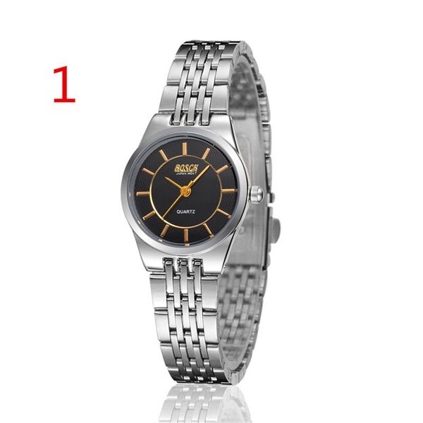 

2019 elegant and fashionable men's business quartz watch, Slivery;brown