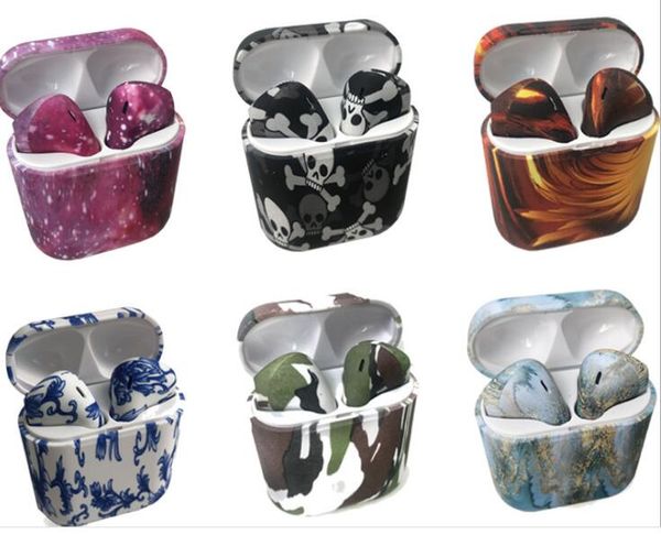 

I9 5 0 bluetooth head et painted tw headphone wirele men and women port earbud i9 wirele new arrive