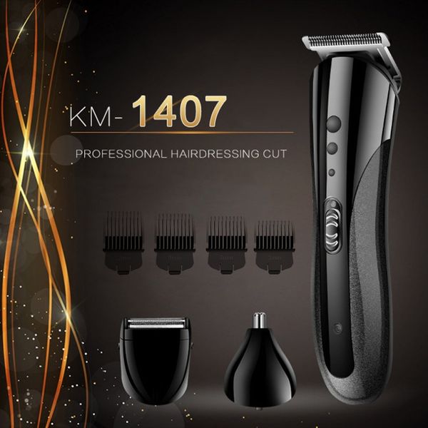 

kemei 1407 mens beard and body trimmer set(eu plug) bwkf kueyc