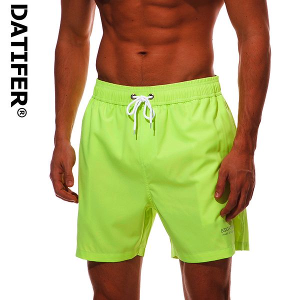 

four way stretch fabric summer board shorts mens swimming trunks surf swimwear beach short swimsuit running shorts men jog short