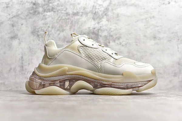 

tripe-s designer men shoes balenciaga shoes luxury sneakers for women running shoes fashion couple shoe fine workmanship no.1, Black