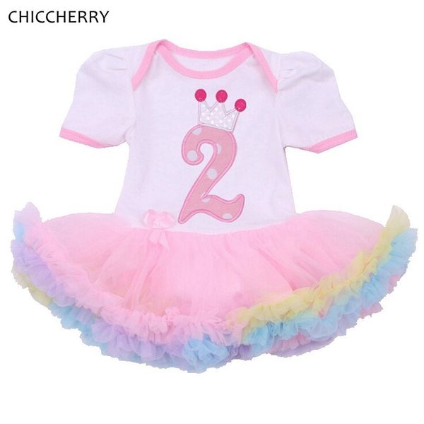 

2 years birthday party dresses for girls clothes summer vestido infantil menina lace tutus infant princess dress infant-clothing y190516, Red;yellow