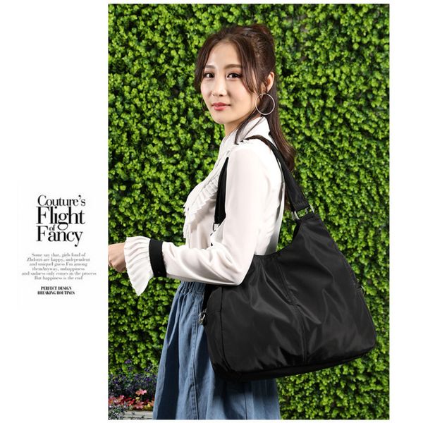 

tonny kizz capacity waterproof women handbags nylon shoulder bags for female travel tote bags large