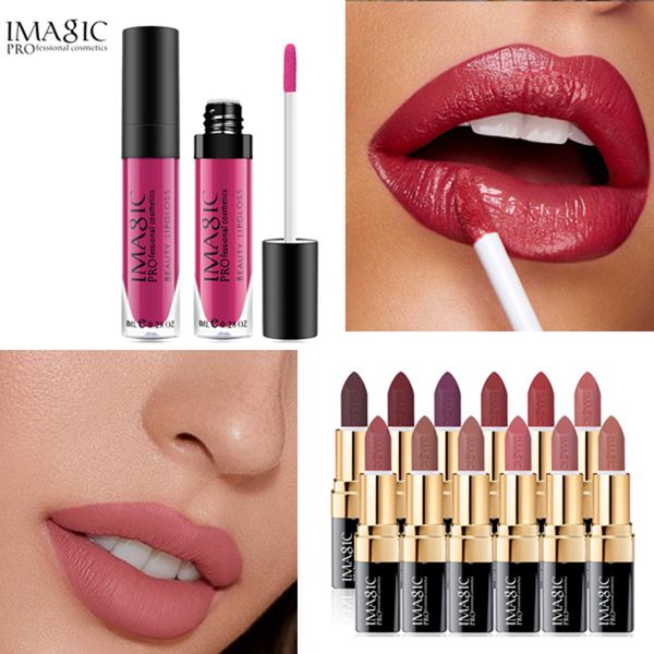 

imagic makeup lipstick moisturizer lips stick waterproof long lasting charming lip lipstick cosmetic beauty makeup beauty