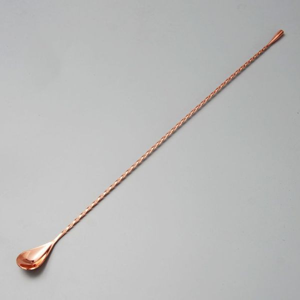 

water drop bar spoon stainless steel fine thread bar spoon cocktail stirring bartender teardrop bar mixing dropshipping