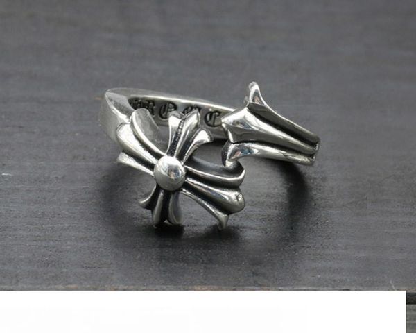 

модный бренд ch cross дизайнер открытые кольца для леди дизайн мужские и женские партии свадебные любители подарок роскошные хип-хоп ювелирн, Golden;silver