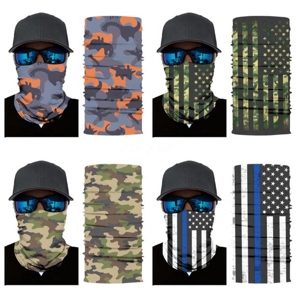 

fashion magic cycling caps outdoor cycling skull scarf magic turban gym sport fitness bandanas yoga headbands riding mask cap#172, Blue;black
