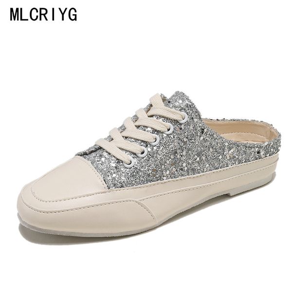2019 new summer women full of bling slippers comfortable daily sweet shoes ...