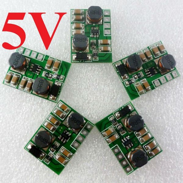 Freeshipping 5pcs 2 in 1 ingresso 2-24V uscita 5V DC-DC Step-up Step-down Converter Modulo di alimentazione per caricatore solare alimentazione mobile