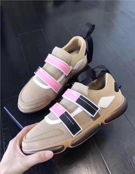 

18ss shoe cloudbust p causal shoe magic tie slip womens casual shoes platform shoes training shoes sneaker size 36-44, Black