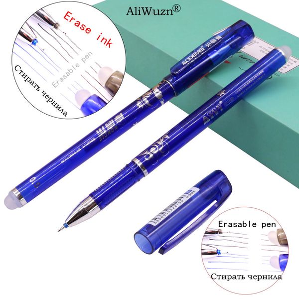 

low price wholesale 24 pcs erasable pen student stationery gel pen registered mail tracking information available