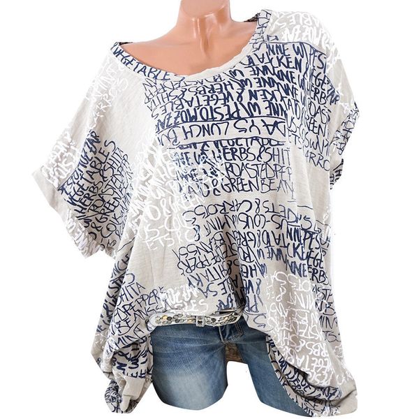 

дизайнер блуза женщина письма женщины printed крупногабаритного bat рукав solid color с коротким рукавом o шея с коротким рукавом блузка jul, White