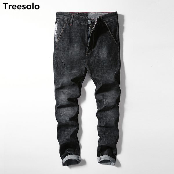 

мода мђжкой джинове бѬки skinny мђжкие джин еѬне денима джин slim fit лаи, Blue