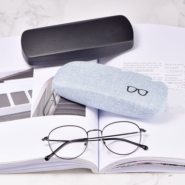 

universal myopia box myopia glasses case simple and durable optical glasses case, Blue