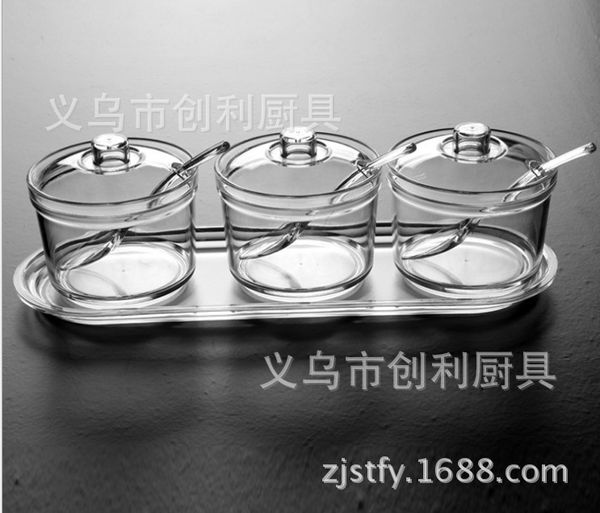 

spot supplies new pattern color boxed 3pc suit second gram force to flavor bottle kitchen restaurant articles