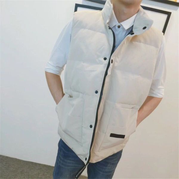 

мужской дизайнер жилет канадские курток зимние пальто для рождественской мужской parka модных белых черного вниз gooes пальто верхней одежды, Red