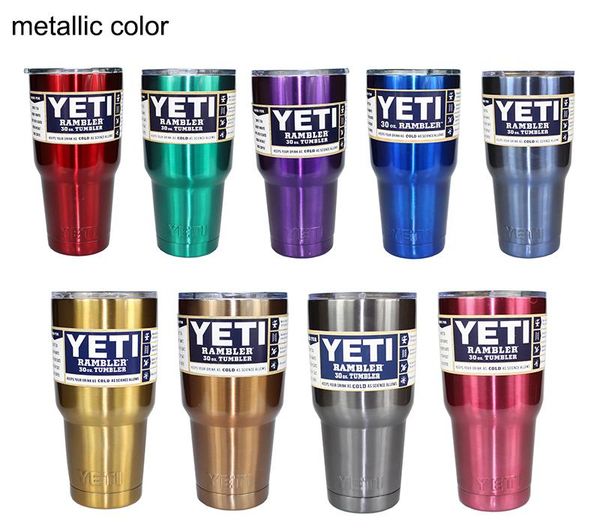 

Selling yeti cup multicolor 30oz 20oz tainle teel kull tar yeti cup double wall bilayer vacuum in ulated beer mug