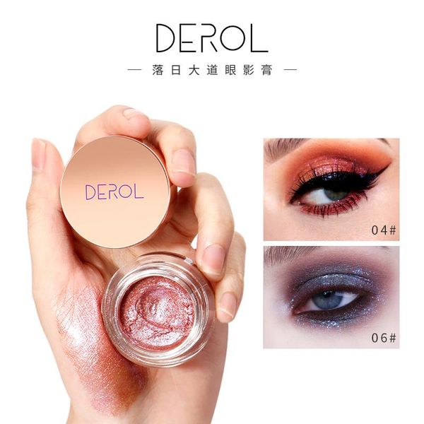 

горячие продажи derol картофельное пюре тени для век онлайн знаменитости женские сюэ шэн куан матовый жемчужный блеск блесток монохромный гл