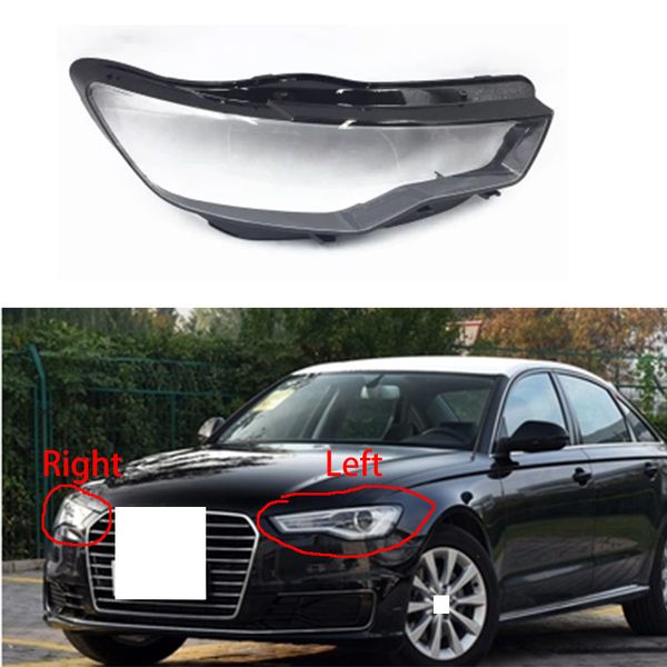 

for a6l c7 12-15 headlight cover headlight lamp shell headlamps transparent lampshade the base shell with base