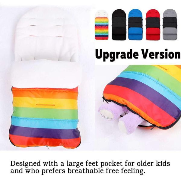 

universal warm winter baby kids pram sleepsacks windproof cart footmuff baby stroller warm foot cover infant sleeping bag