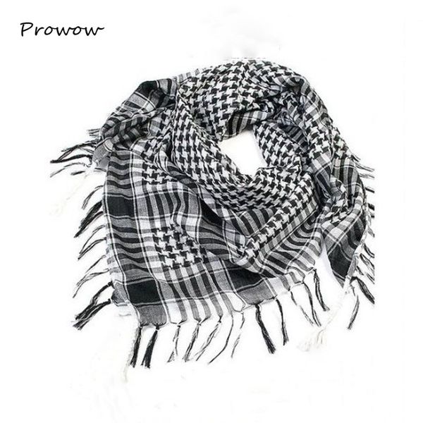 

windproof winter scarf men muslim hijab thin shemagh tactical shawl arabic keffiyeh scarves cotton fashion black d015