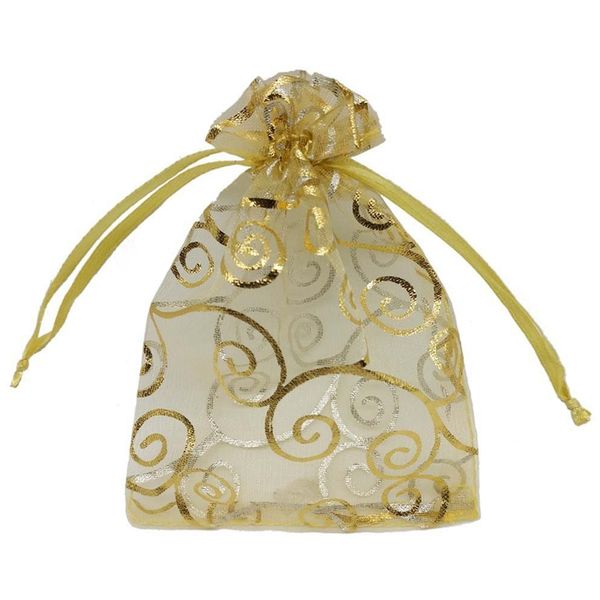 

100pcs organza drawstring candy bag for jewelry gifts candy party wedding bags