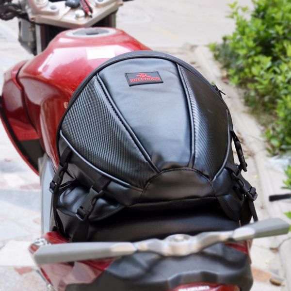 

2018new quality package motorcycle fuel tank bag vehemo saddle bag motorcycle rear seat racing oil tank tail bags
