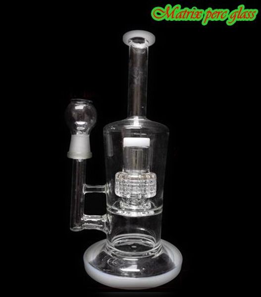 2020 Bohrinseln Glasbongs MatrixUFO Perc Mini Wasserpfeife Mundboden Jade Bubbler Taschenwasserpfeifen günstiger Preis kostenloser Versand