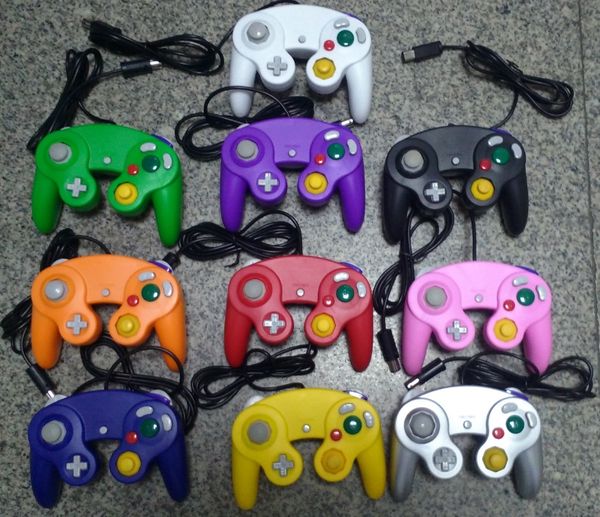 

wholesale price wired game controller gamepad joystick for ngc nintendo gc game cube for platinum factory price