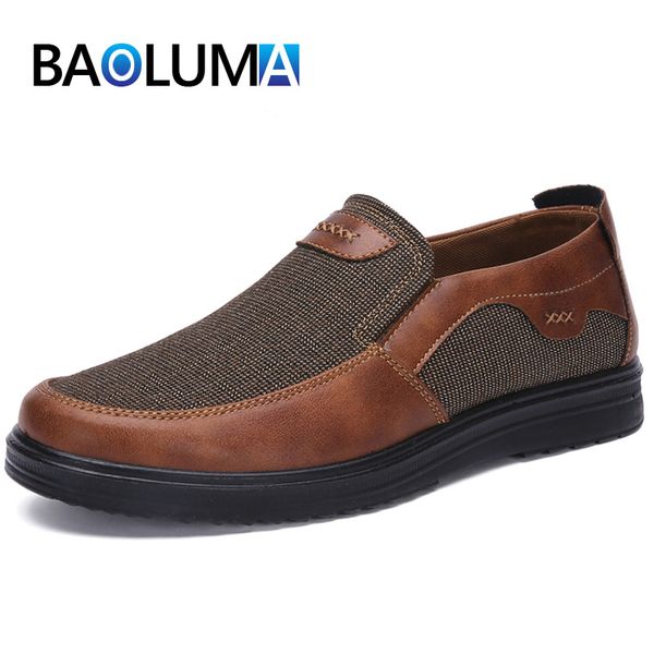 

mens casual shoes quality mesh mens shoes classic comfortable buiness formal fashion splice breathable men loafers 38, Black