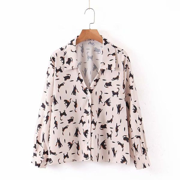 

european and american fashion printed shirting xz40-2224, White