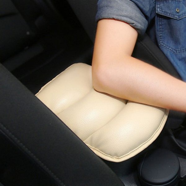 

1pcs universal car seat cover pu leather auto center armrest console box armrest seat protective pad mat car arm rest cover
