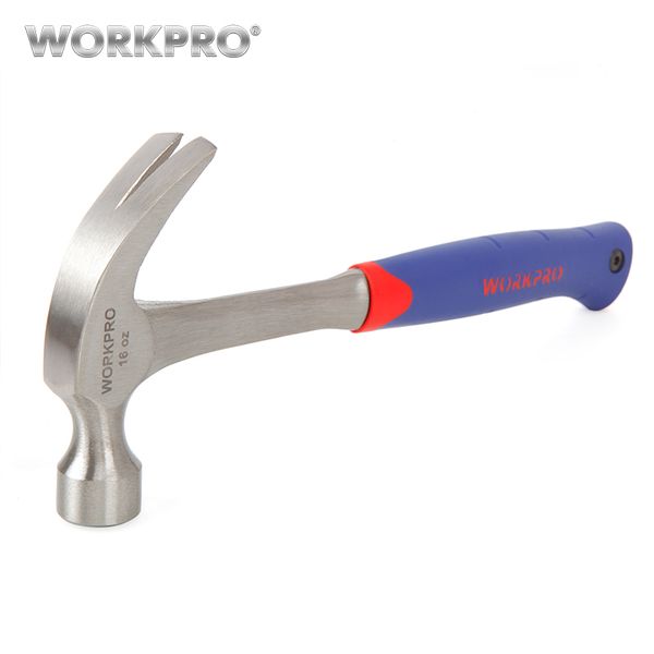 

workpro 16oz claw hammer carbon steel hammer woodworking tools