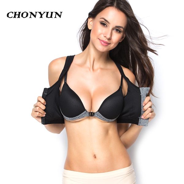 

yoga bra women push up sports bra vest zipper shockproof breathable gym fitness athletic running yoga bh sport, White;black